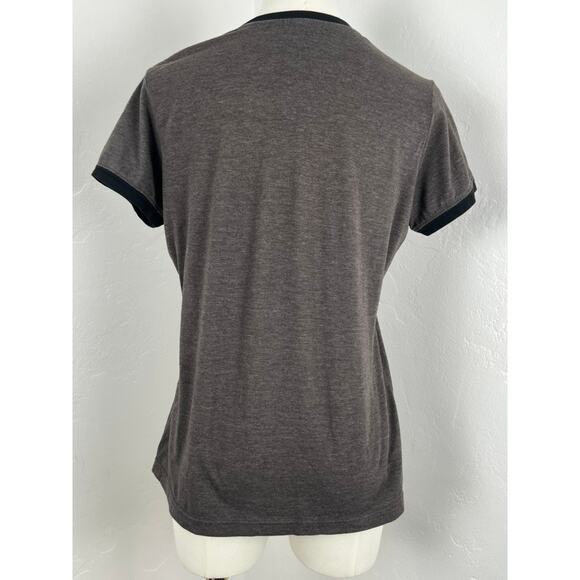 UNIVERSAL STUDIOS JURASSIC PARK Heathered Charcoal Grey T-shirt (Small) - Picture 7 of 9